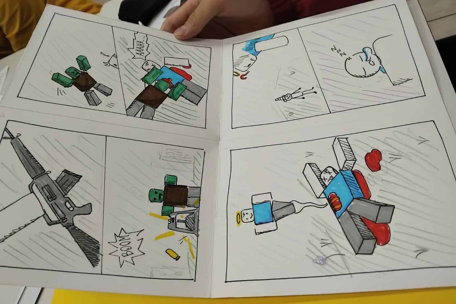 il supereroe a fumetti